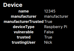 Device Information